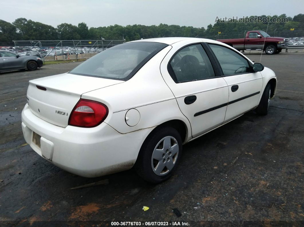 2004 Dodge Neon Se Unknown vin: 1B3ES26C94D619273