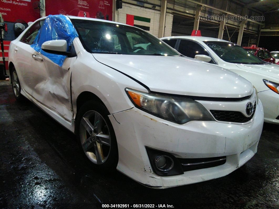 2012 Toyota Camry L/le/se/xle Белый vin: 001BF1FK4CU566516