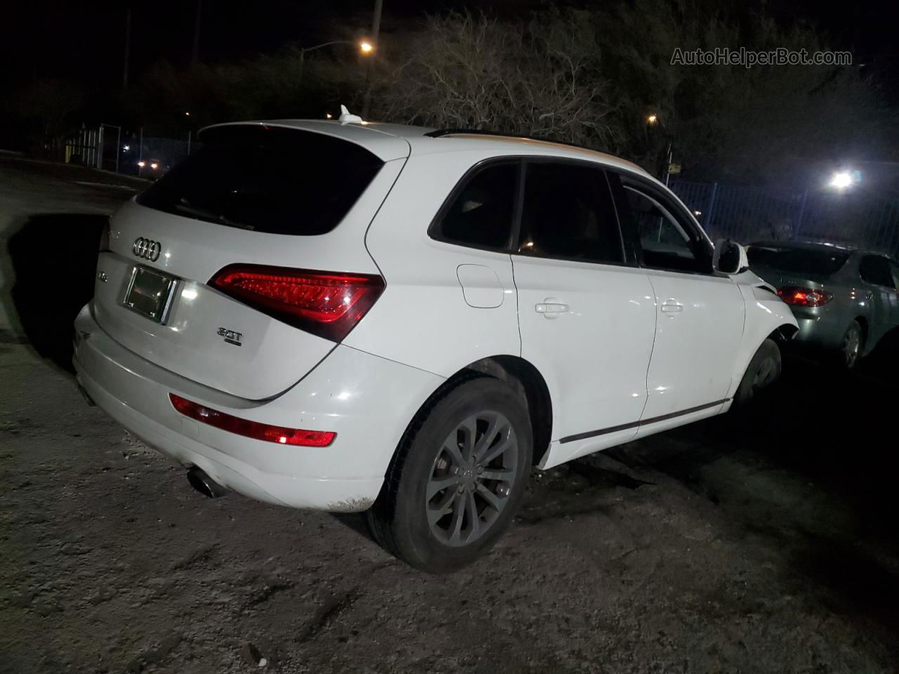 2014 Audi Q5 Premium White vin: WA1CFAFP5EA058946