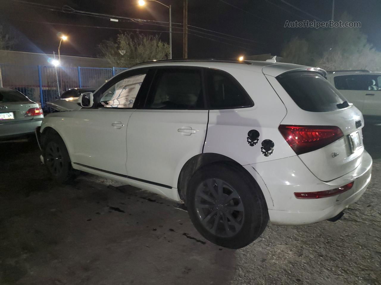 2014 Audi Q5 Premium White vin: WA1CFAFP5EA058946