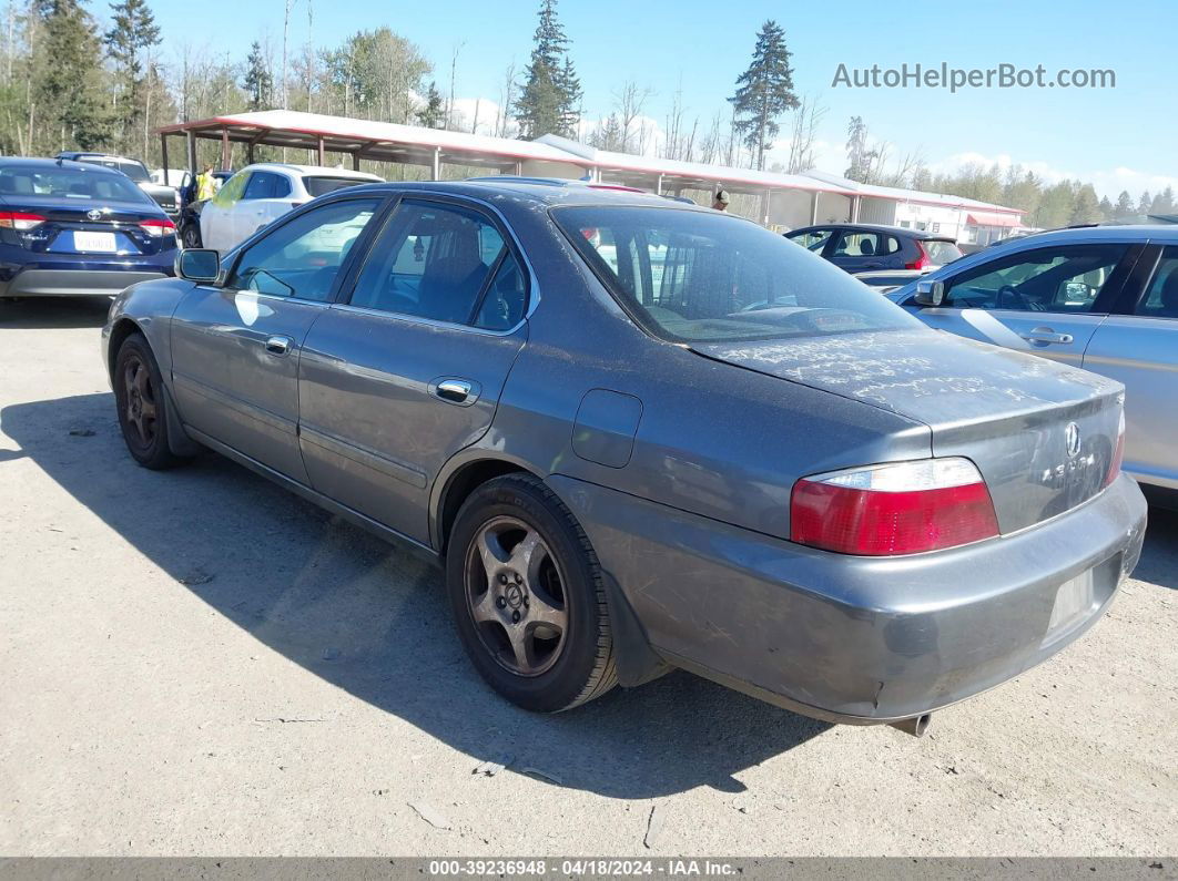 2002 Acura Tl 3.2 Gray vin: 19UUA56602A010498