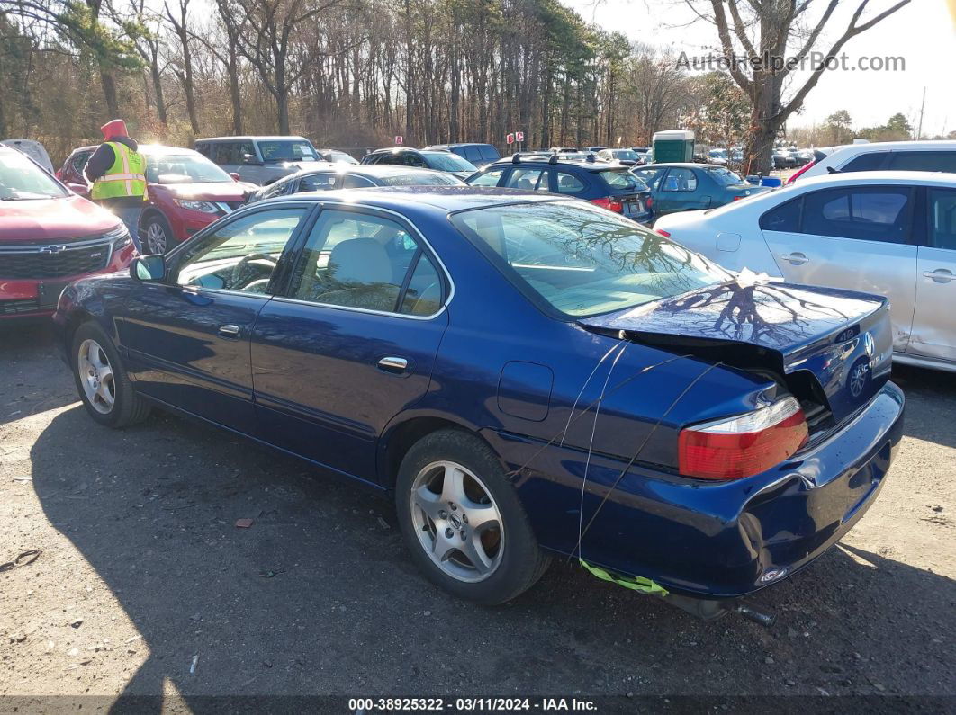 2002 Acura Tl 3.2 Blue vin: 19UUA56602A019556