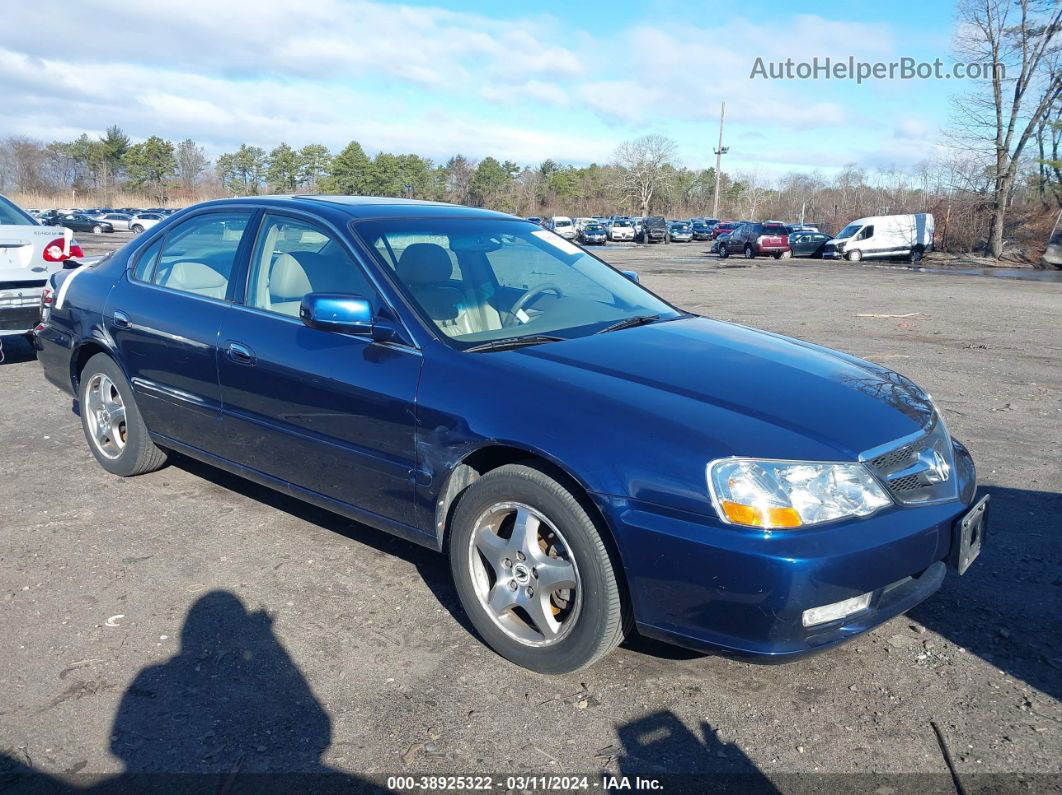 2002 Acura Tl 3.2 Blue vin: 19UUA56602A019556