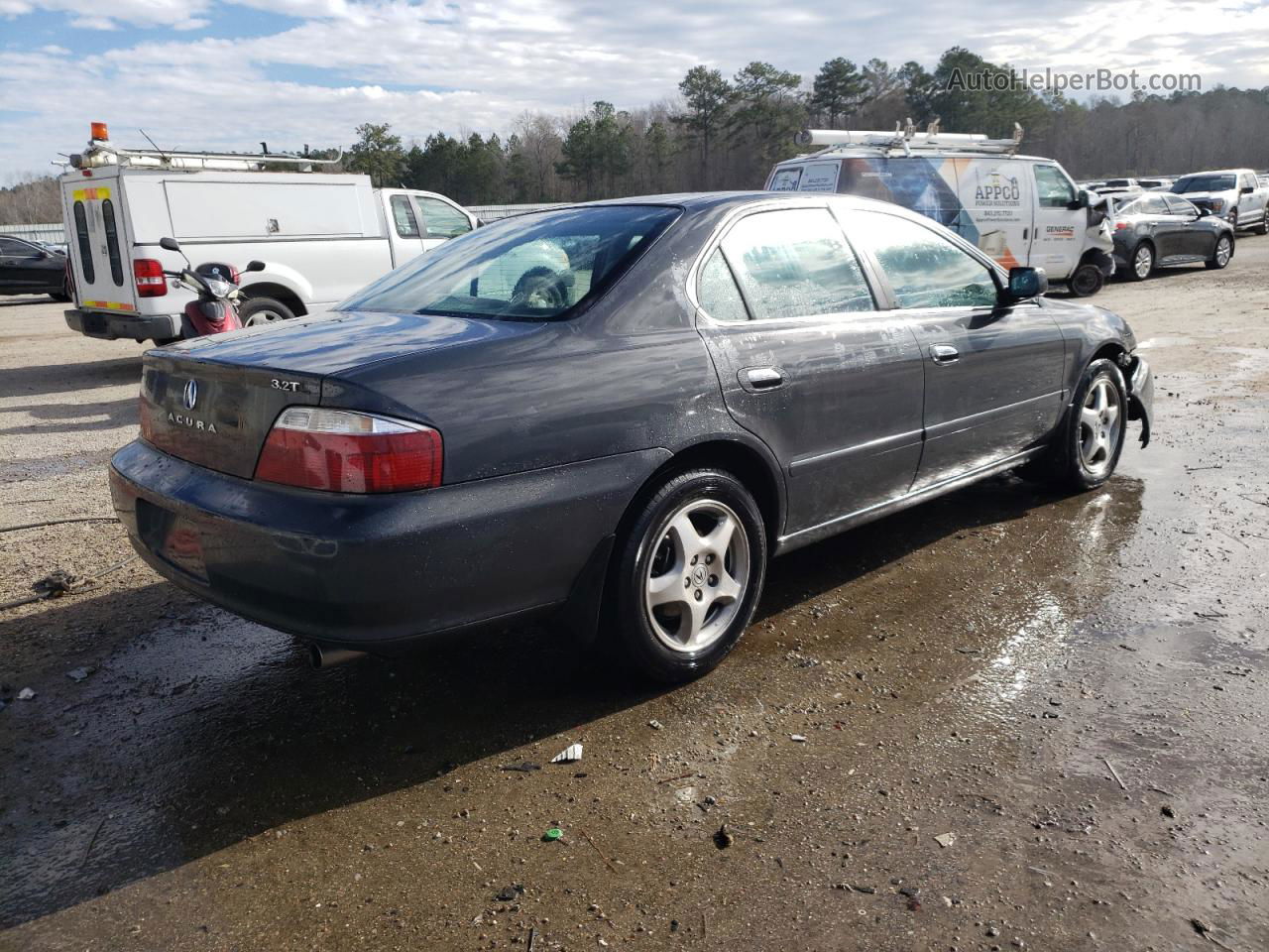 2002 Acura 3.2tl  Gray vin: 19UUA56602A039614