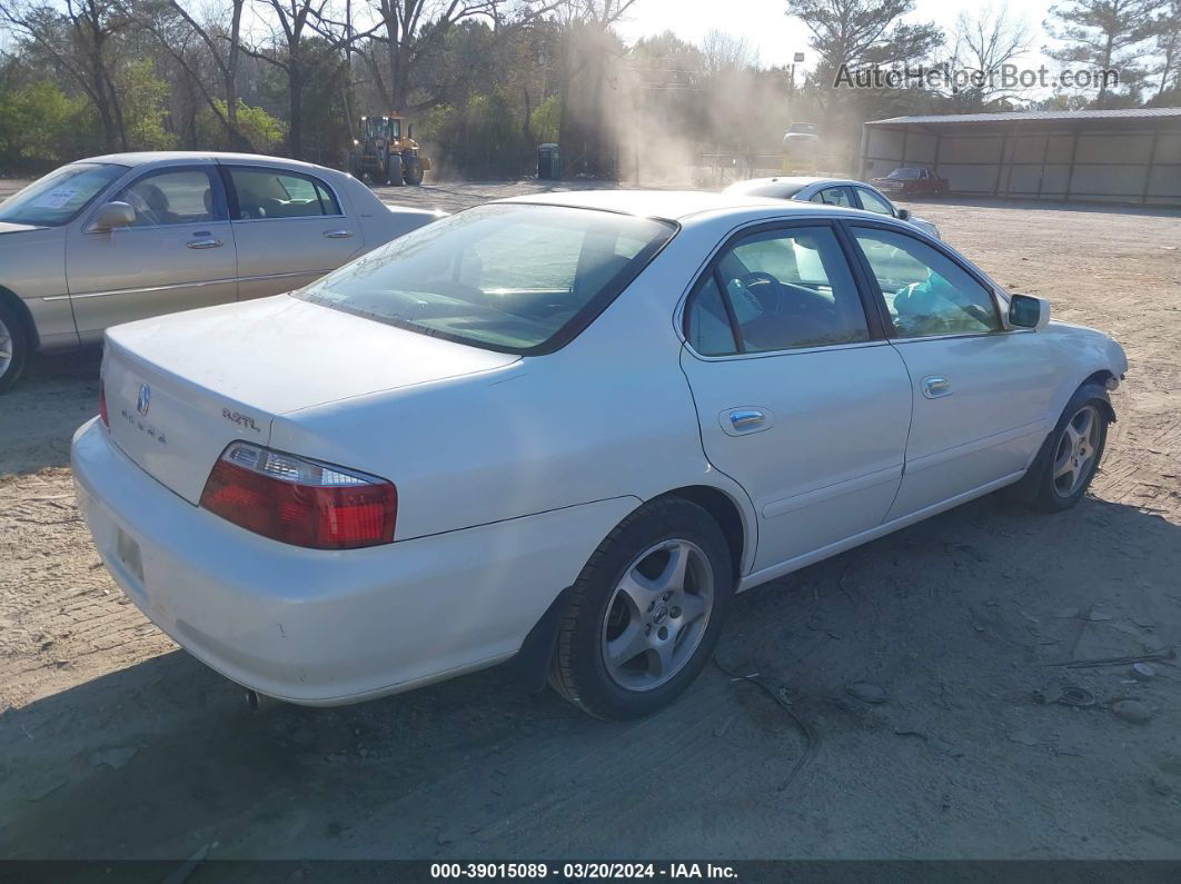 2002 Acura Tl 3.2 White vin: 19UUA56612A007030