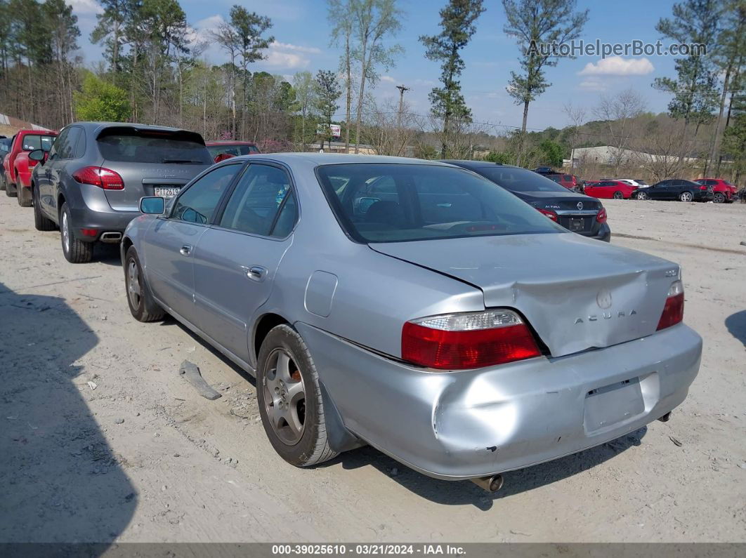 2002 Acura Tl 3.2 Silver vin: 19UUA56612A020022