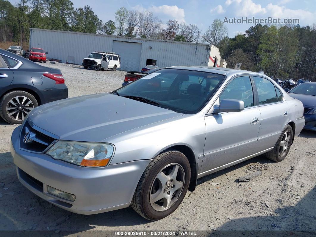 2002 Acura Tl 3.2 Silver vin: 19UUA56612A020022