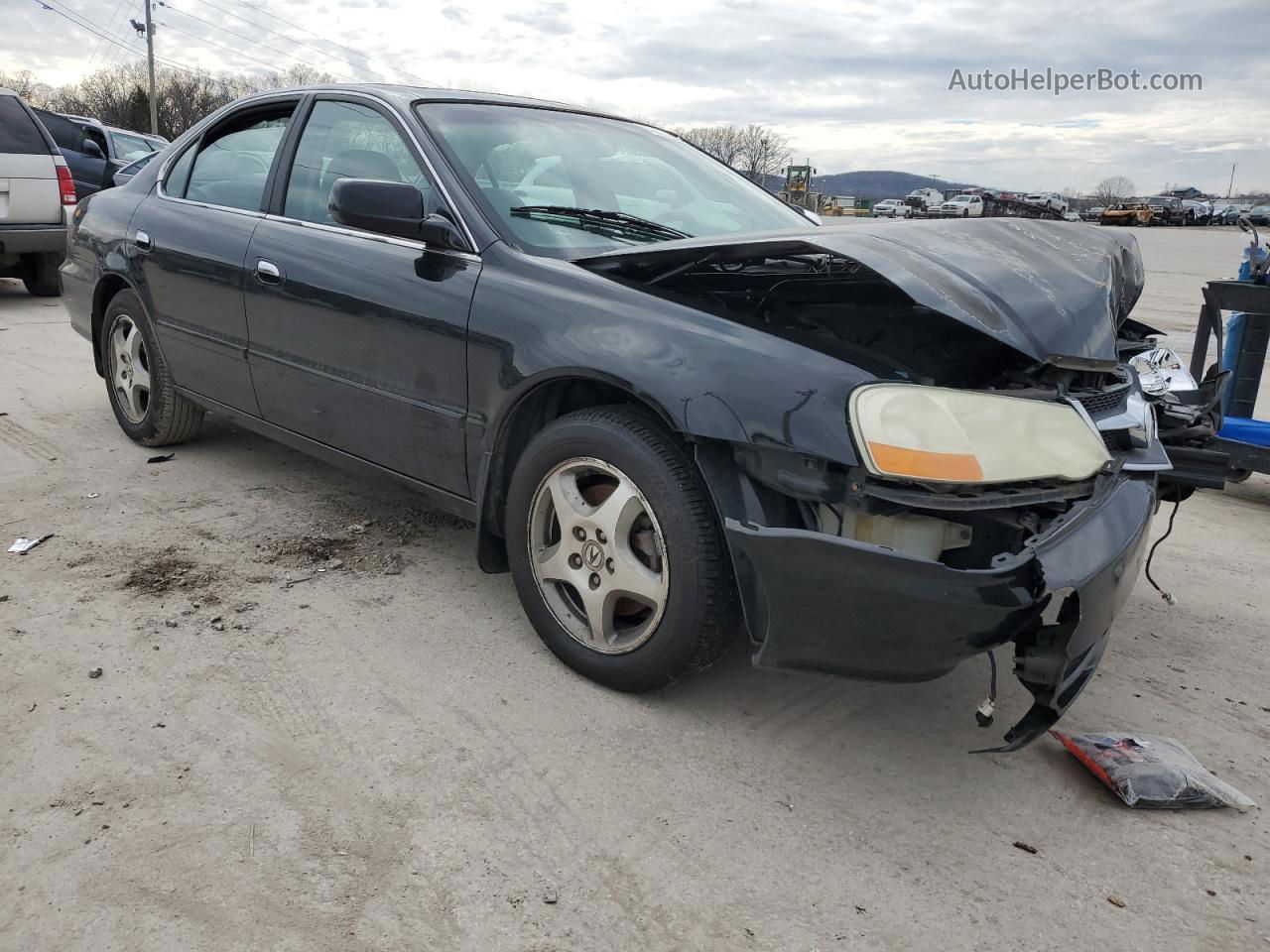 2002 Acura 3.2tl  Black vin: 19UUA56612A040299