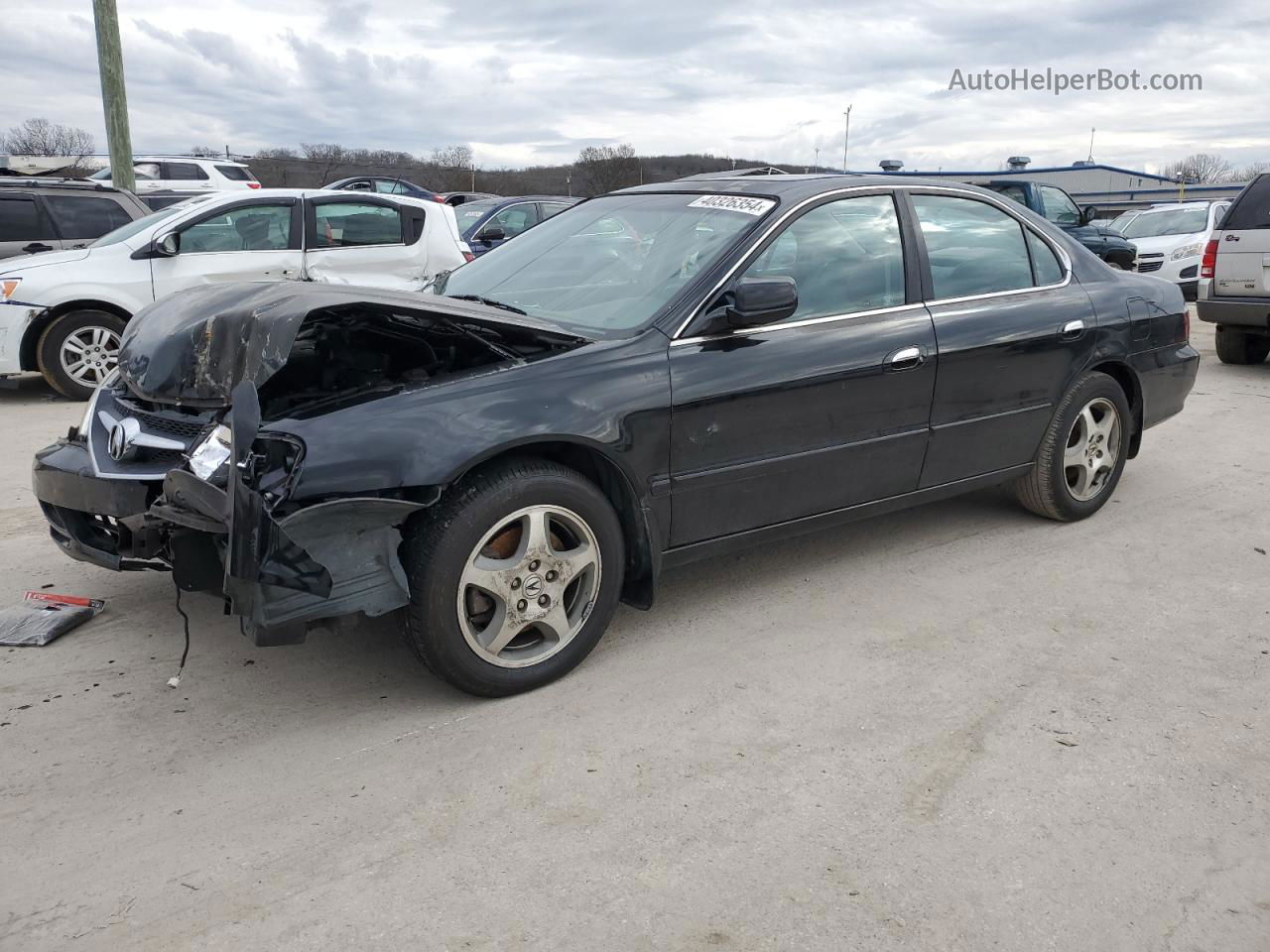 2002 Acura 3.2tl  Black vin: 19UUA56612A040299