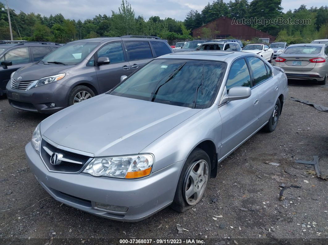 2002 Acura Tl   Silver vin: 19UUA56622A025004