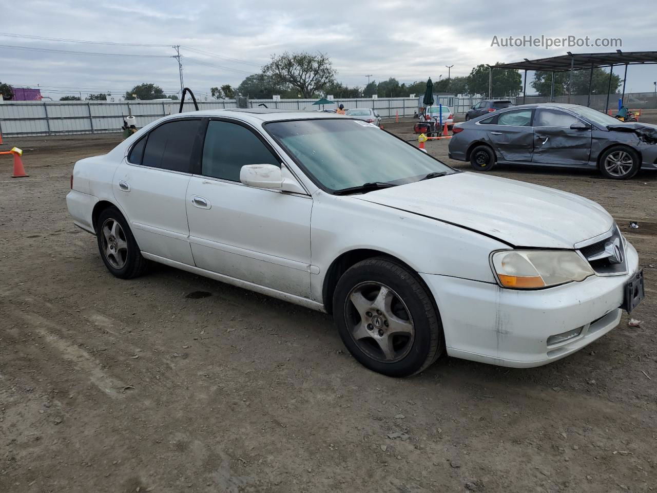 2002 Acura 3.2tl  Белый vin: 19UUA56632A006767