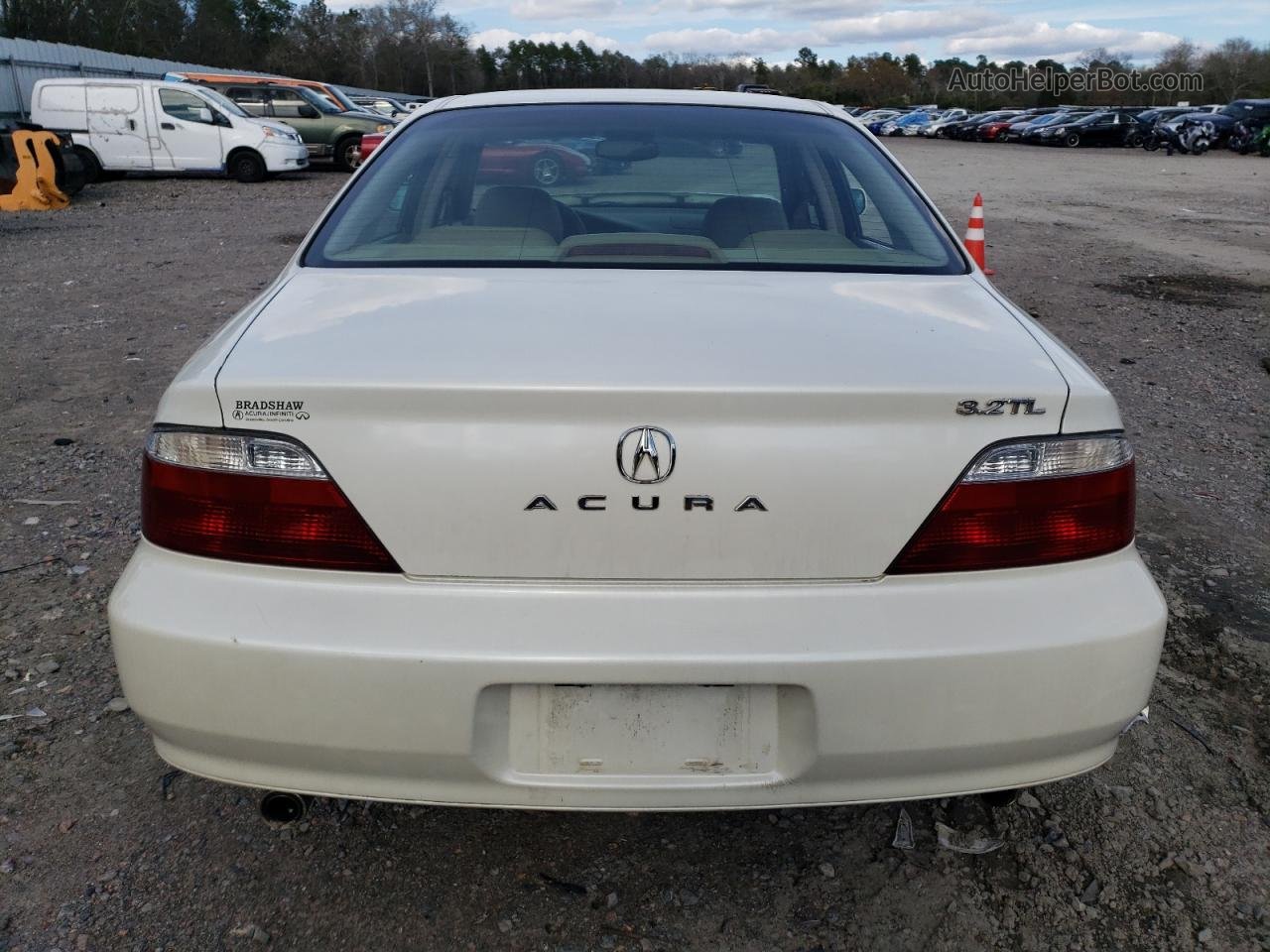 2002 Acura 3.2tl  White vin: 19UUA56632A015307