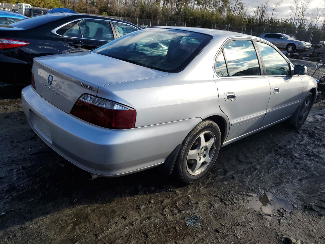 2002 Acura 3.2tl  Silver vin: 19UUA56632A035301