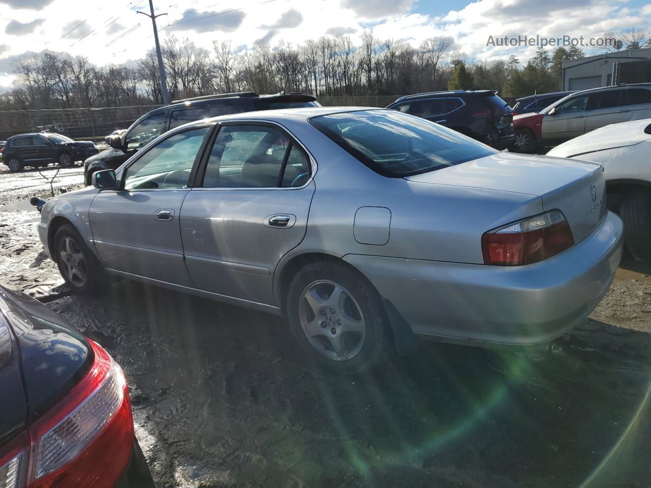 2002 Acura 3.2tl  Silver vin: 19UUA56632A035301