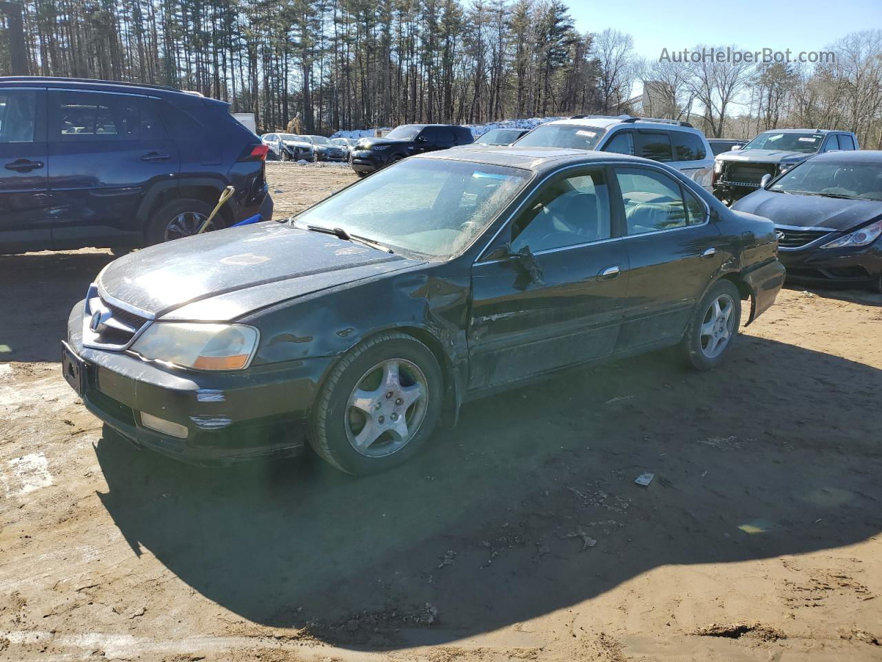 2002 Acura 3.2tl  Black vin: 19UUA56642A060515