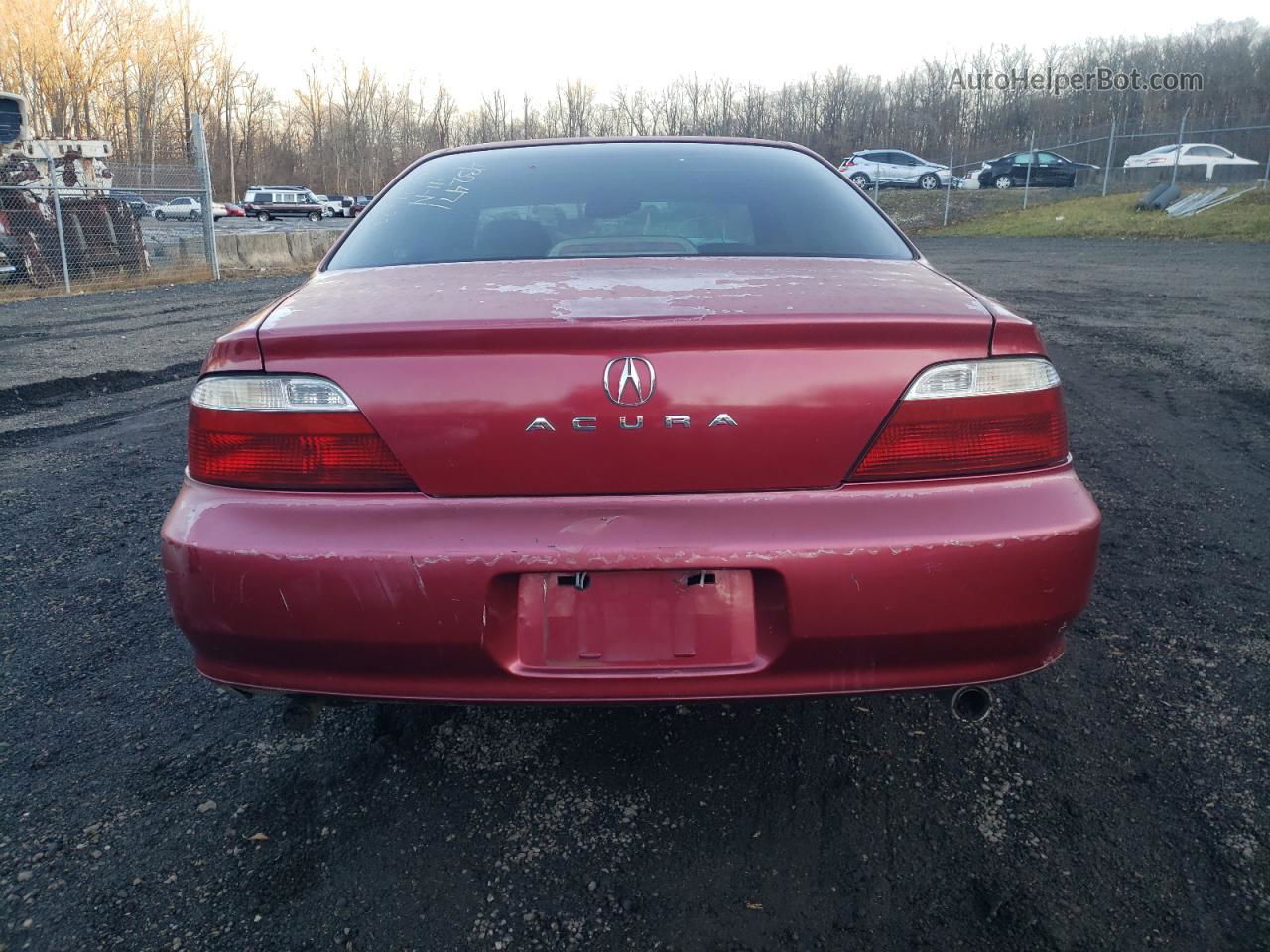 2002 Acura 3.2tl  Red vin: 19UUA56652A028561