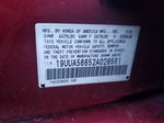 2002 Acura 3.2tl  Red vin: 19UUA56652A028561