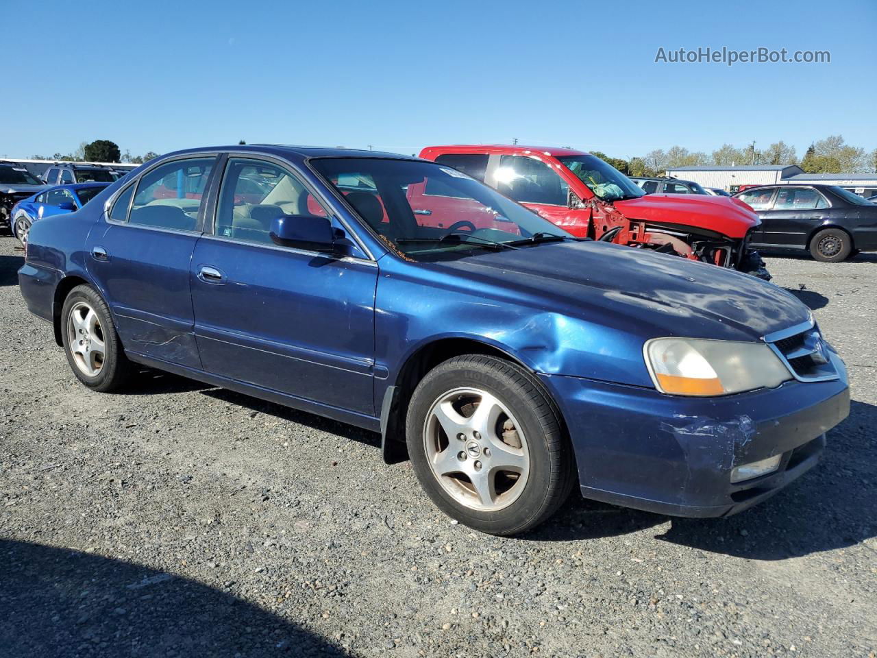 2002 Acura 3.2tl  Blue vin: 19UUA56652A053251