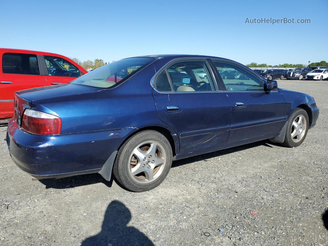 2002 Acura 3.2tl  Blue vin: 19UUA56652A053251