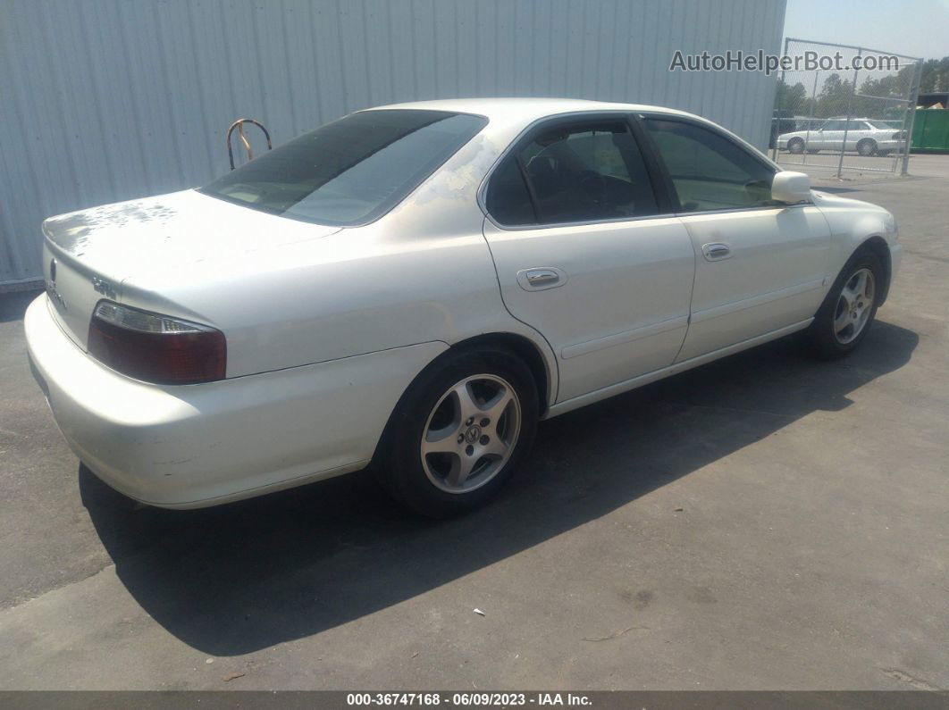 2002 Acura Tl   White vin: 19UUA56652A058501