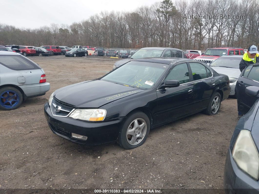 2002 Acura Tl 3.2 Black vin: 19UUA56652A060006