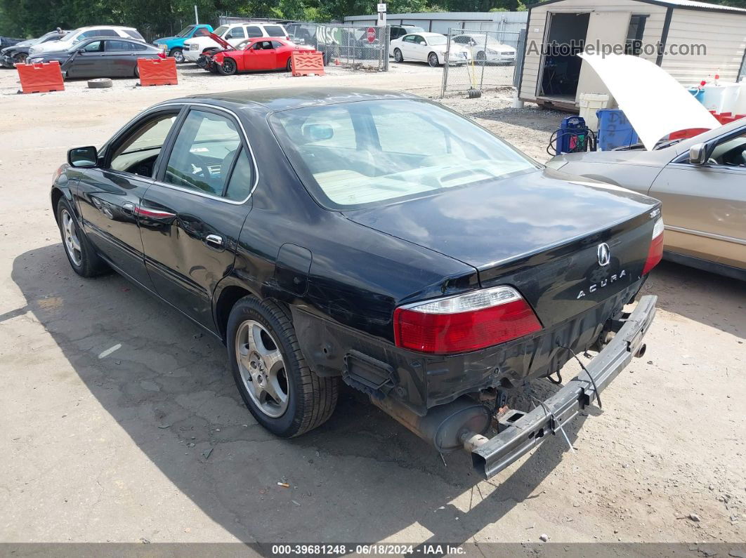 2002 Acura Tl 3.2 Black vin: 19UUA56662A008075