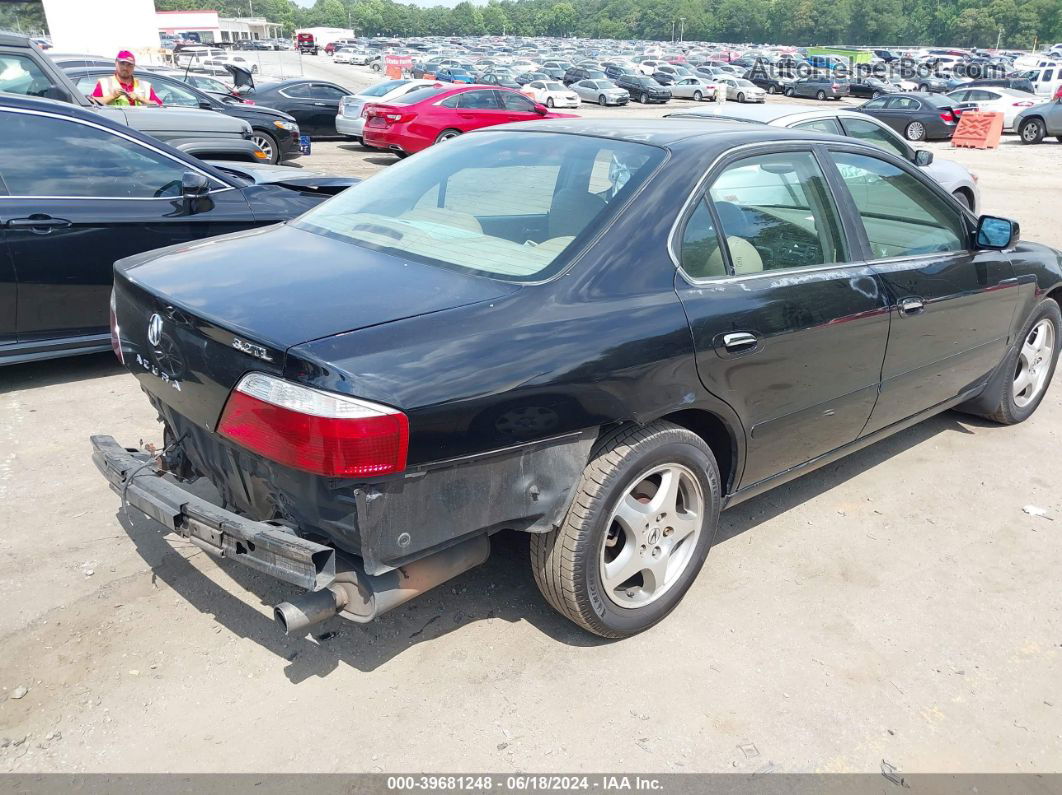 2002 Acura Tl 3.2 Black vin: 19UUA56662A008075