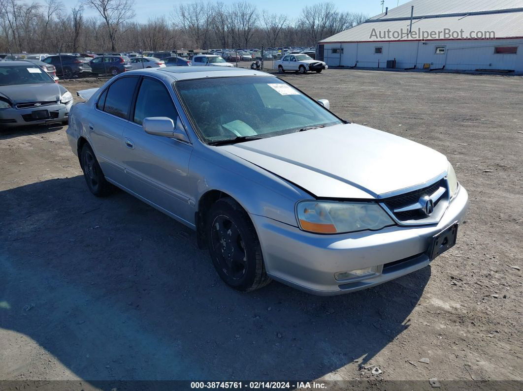 2002 Acura Tl 3.2 Silver vin: 19UUA56662A014474