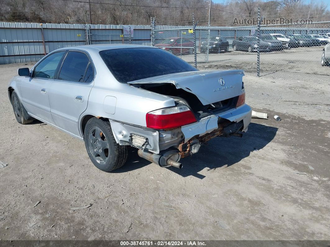 2002 Acura Tl 3.2 Silver vin: 19UUA56662A014474