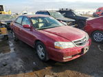 2002 Acura 3.2tl  Red vin: 19UUA56662A044185