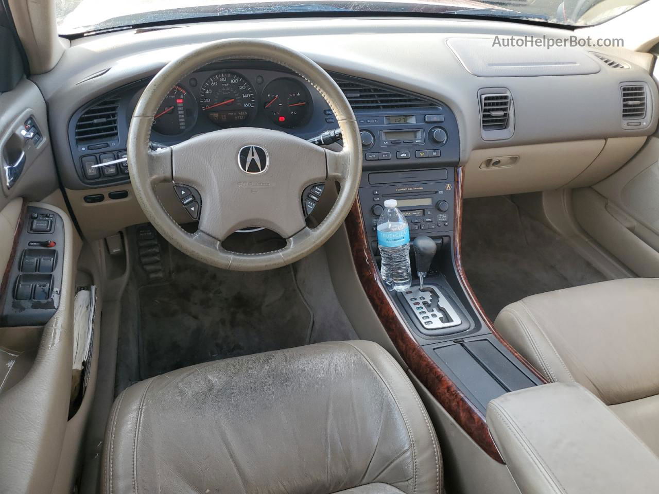 2002 Acura 3.2tl  Красный vin: 19UUA56662A044185