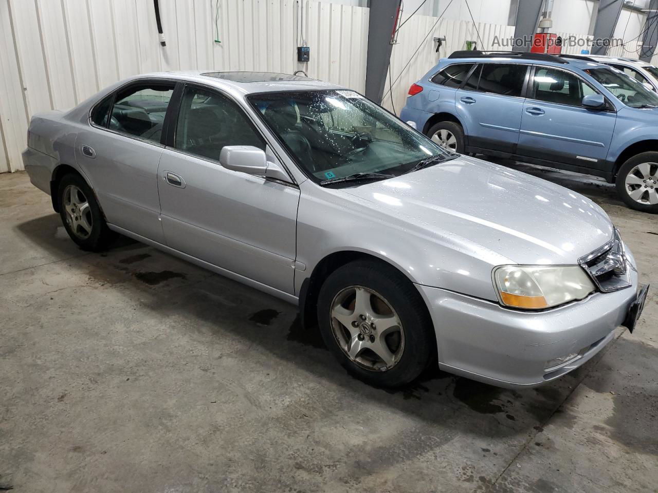 2002 Acura 3.2tl  Silver vin: 19UUA56662A055431