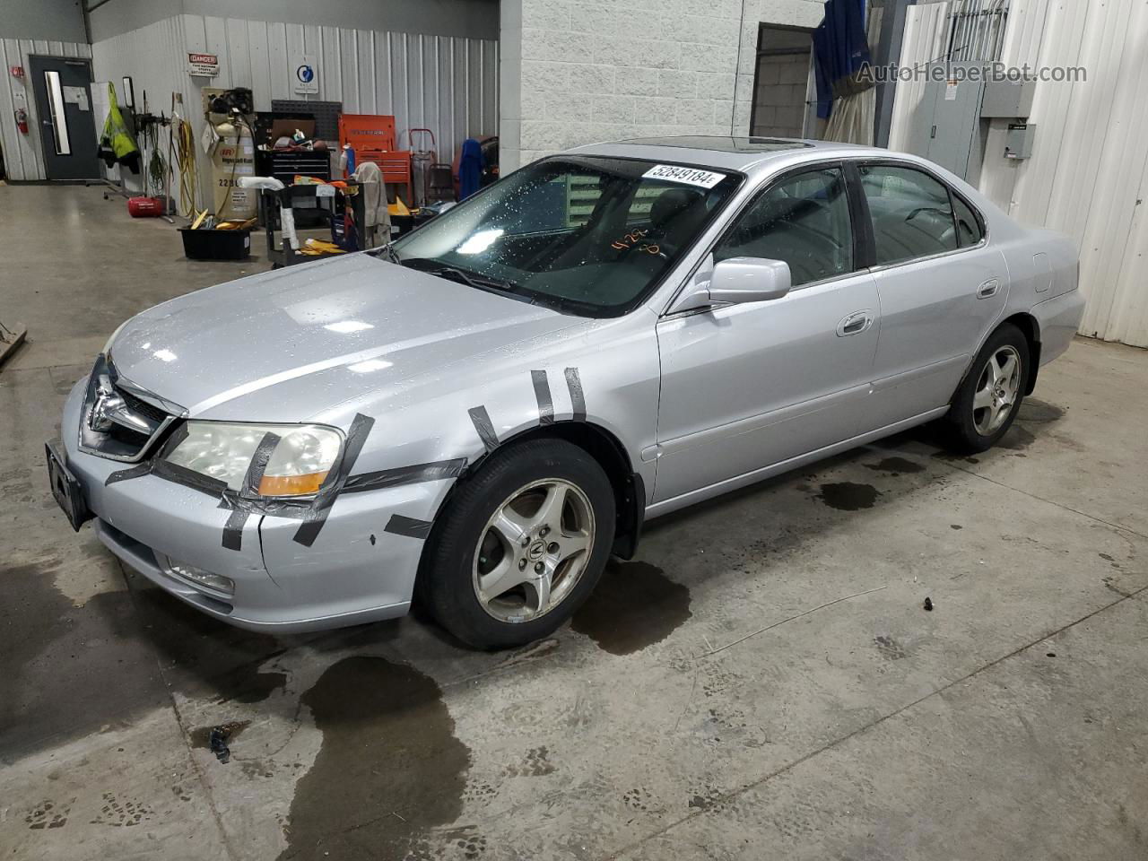 2002 Acura 3.2tl  Silver vin: 19UUA56662A055431