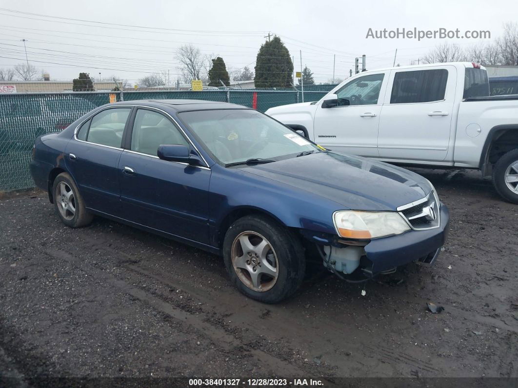 2002 Acura Tl 3.2 (a5) Синий vin: 19UUA56672A001166