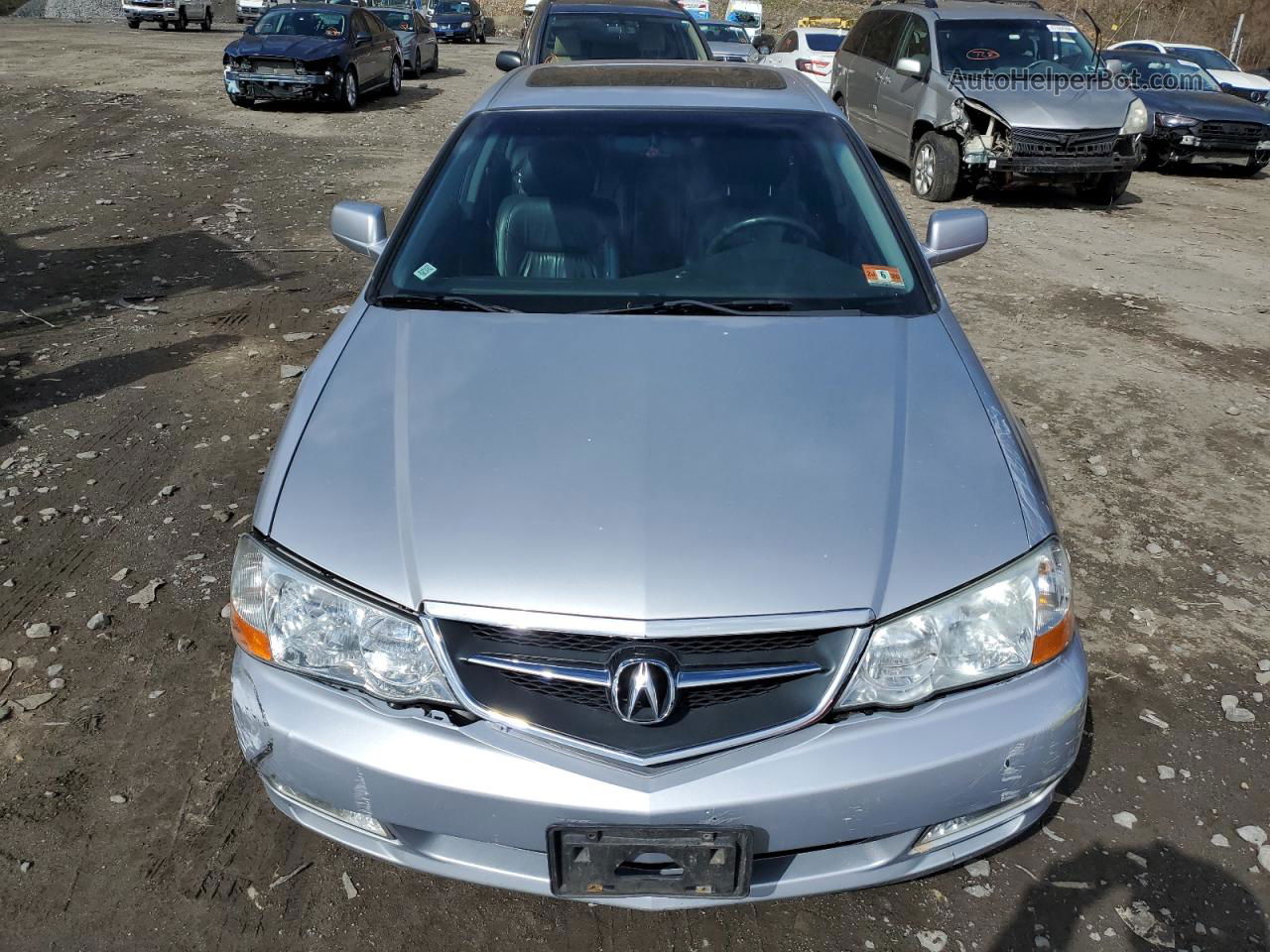 2002 Acura 3.2tl  Серебряный vin: 19UUA56672A026309