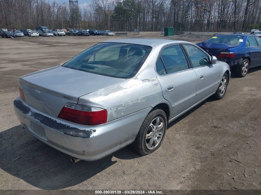 2002 Acura Tl 3.2 Silver vin: 19UUA56672A050643