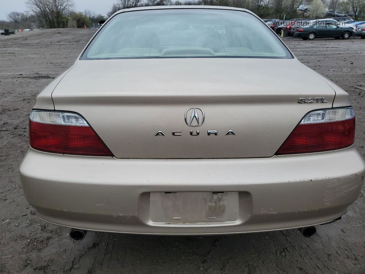 2002 Acura 3.2tl  Желто-коричневый vin: 19UUA56672A061609