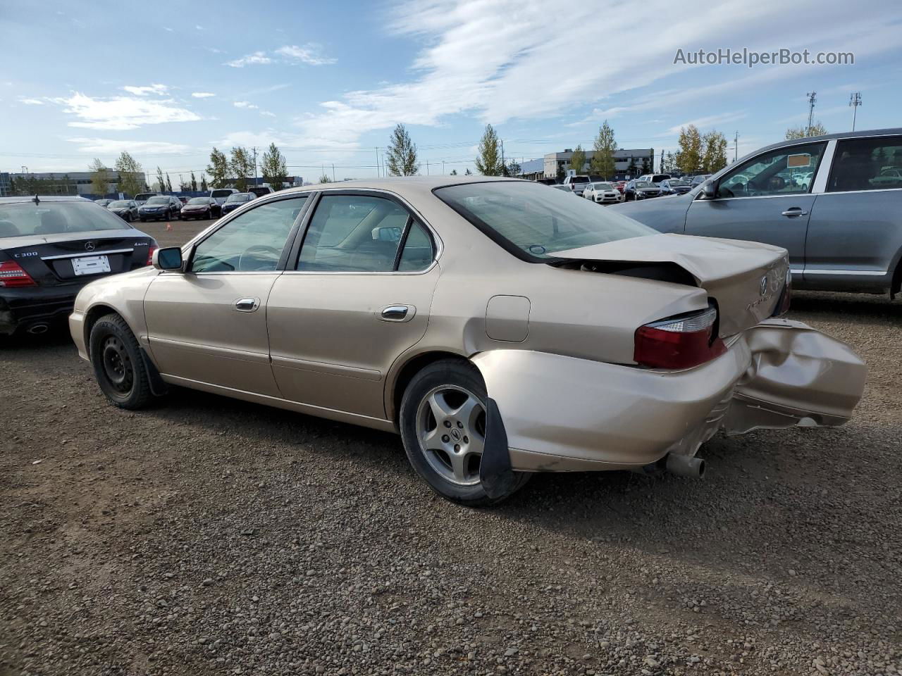 2002 Acura 3.2tl  Золотой vin: 19UUA56672A802180