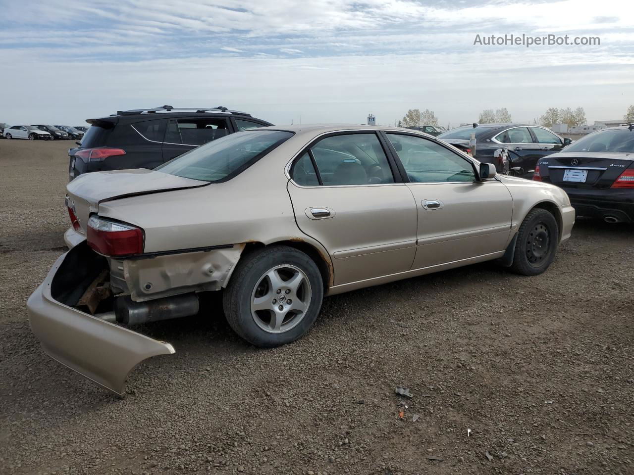 2002 Acura 3.2tl  Золотой vin: 19UUA56672A802180