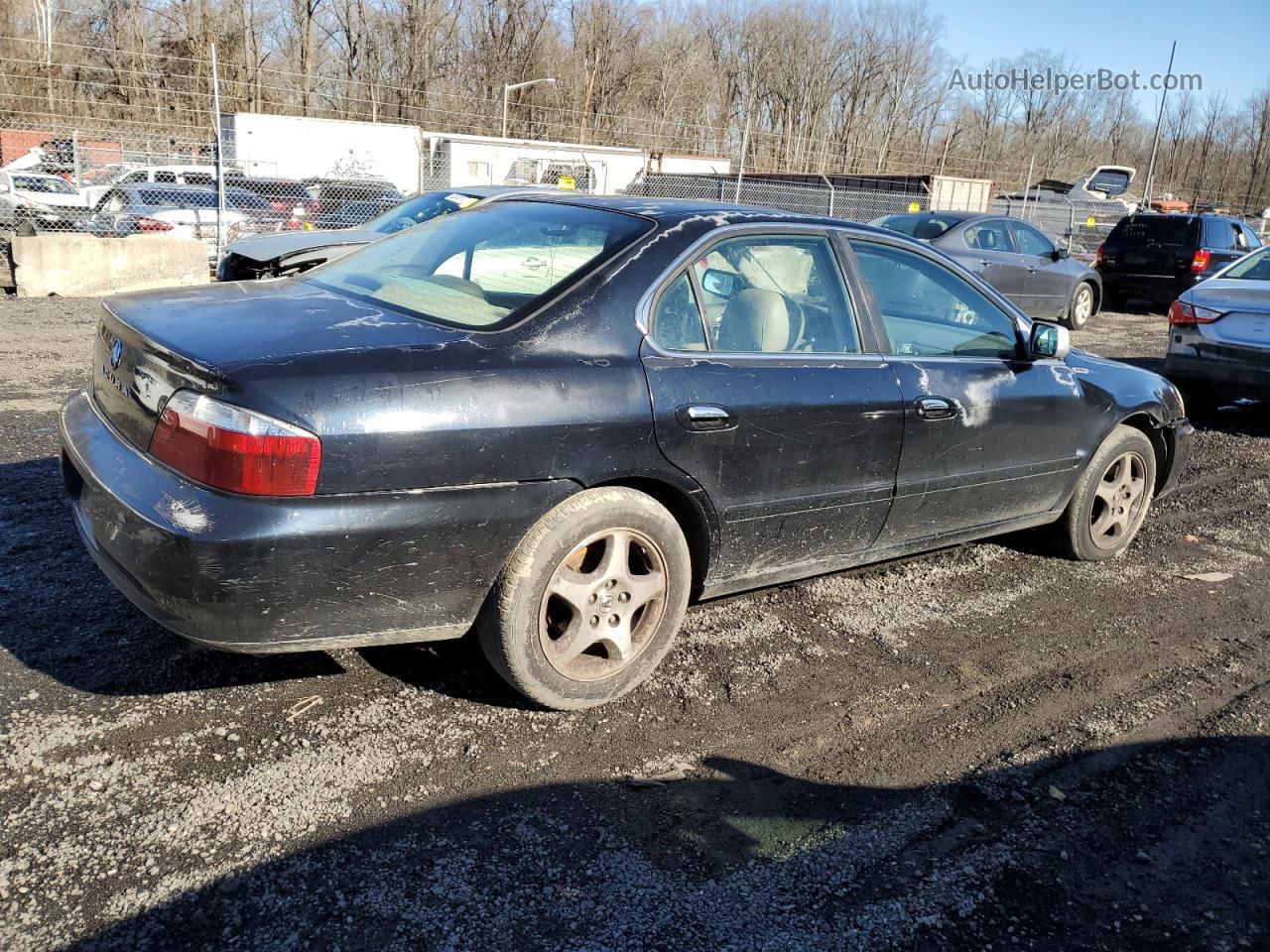 2002 Acura 3.2tl  Black vin: 19UUA56682A023922