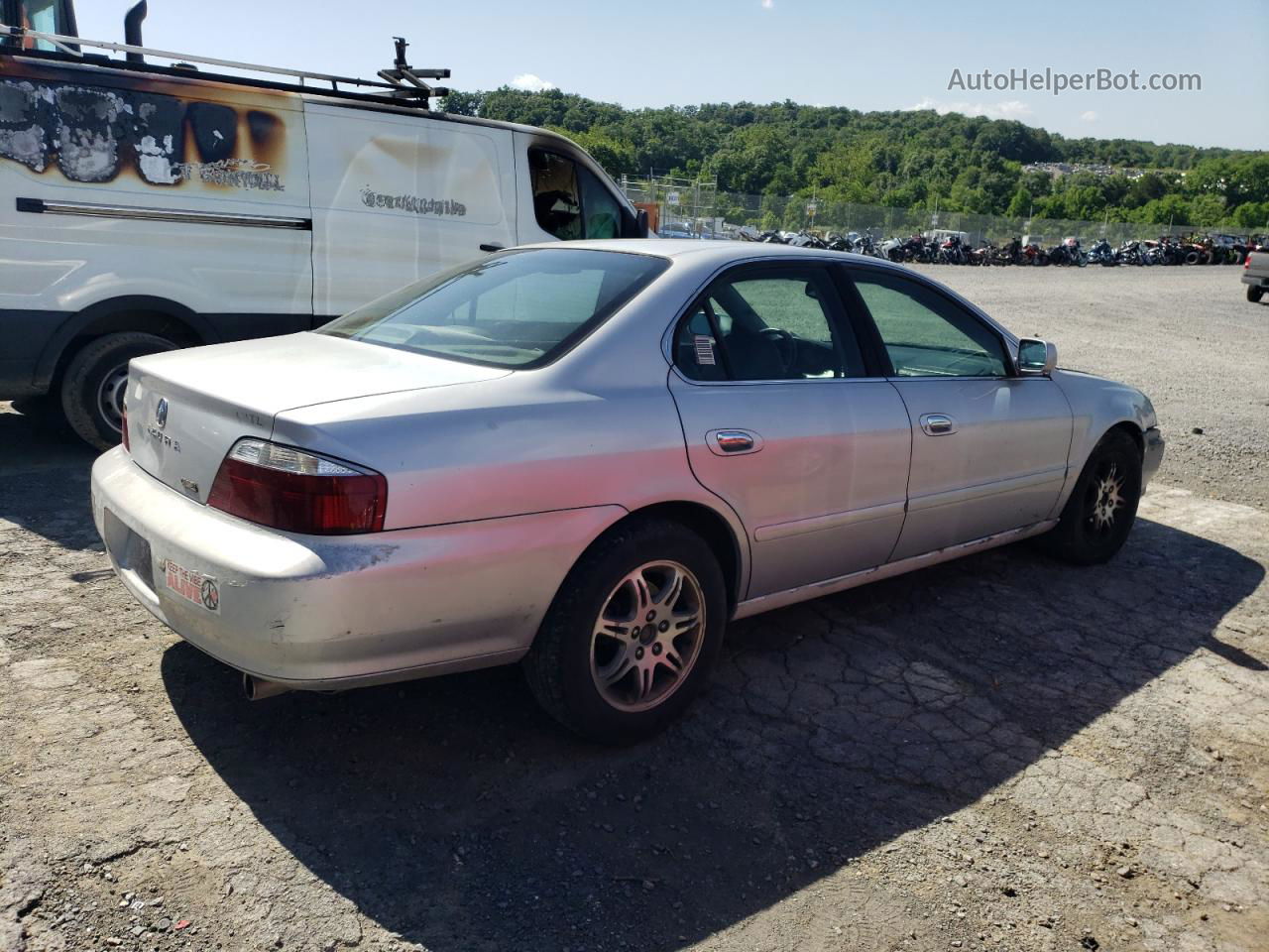 2002 Acura 3.2tl  Silver vin: 19UUA56682A027940