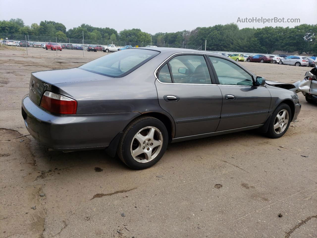 2002 Acura 3.2tl  Серый vin: 19UUA56682A031051