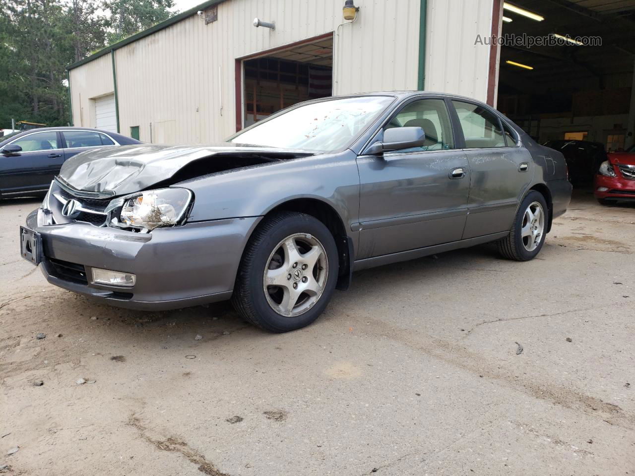 2002 Acura 3.2tl  Gray vin: 19UUA56682A031051