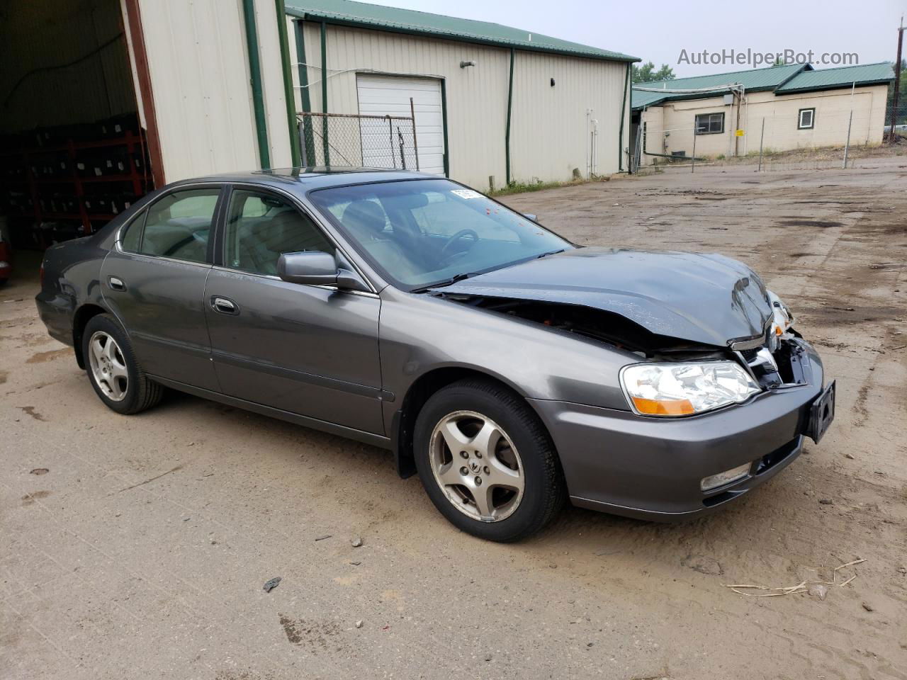 2002 Acura 3.2tl  Серый vin: 19UUA56682A031051