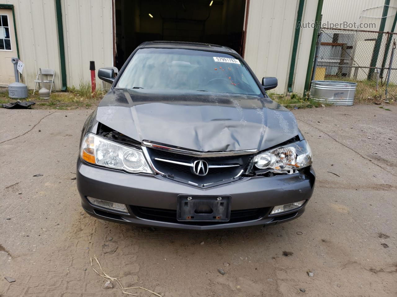 2002 Acura 3.2tl  Серый vin: 19UUA56682A031051