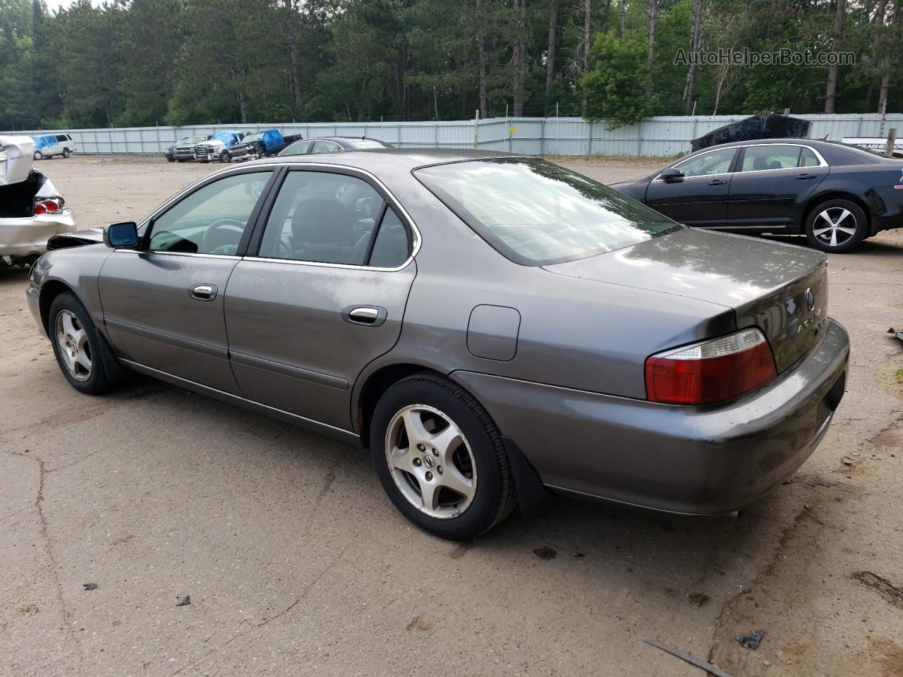 2002 Acura 3.2tl  Серый vin: 19UUA56682A031051