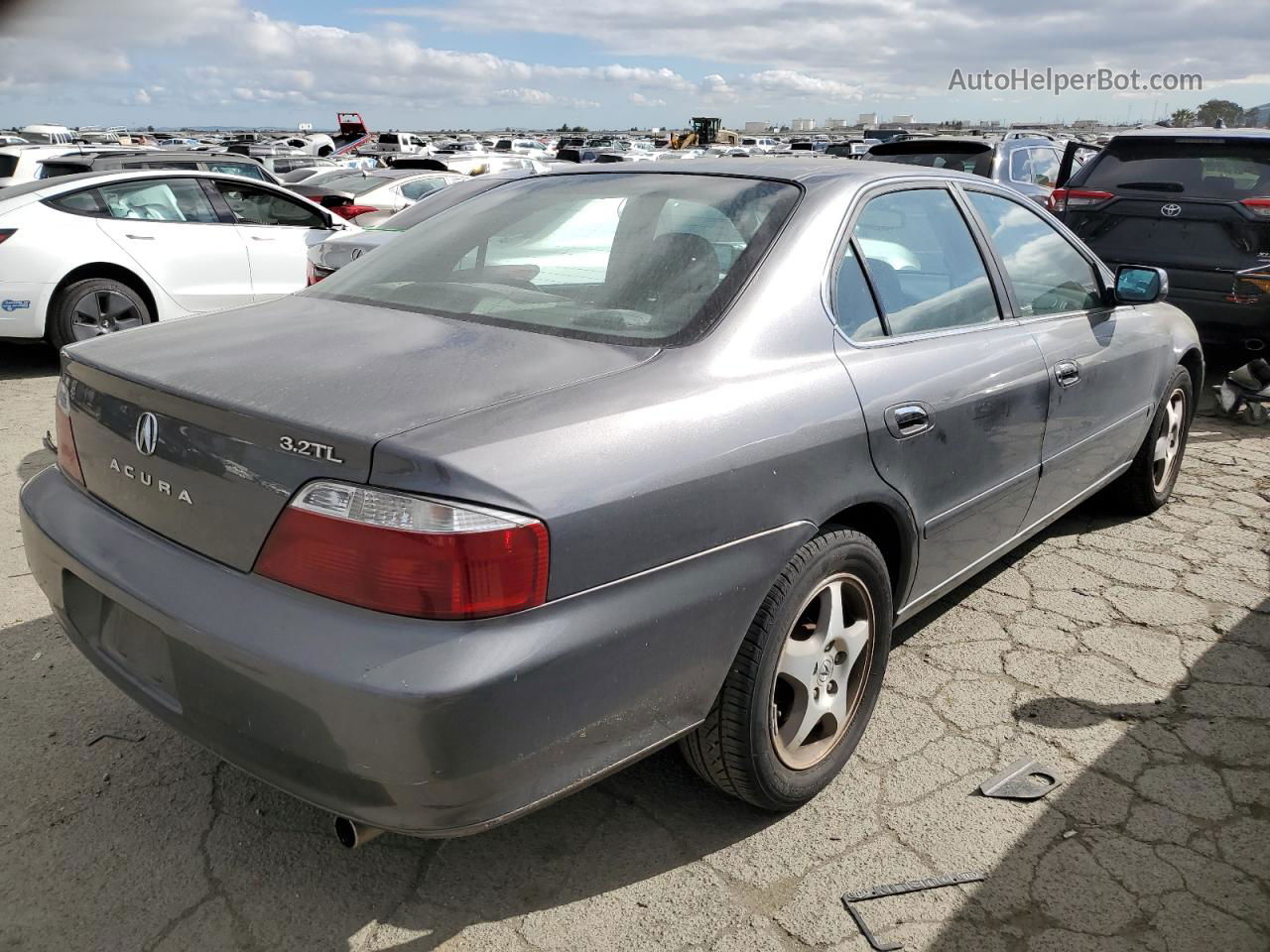 2002 Acura 3.2tl  Gray vin: 19UUA56692A030457