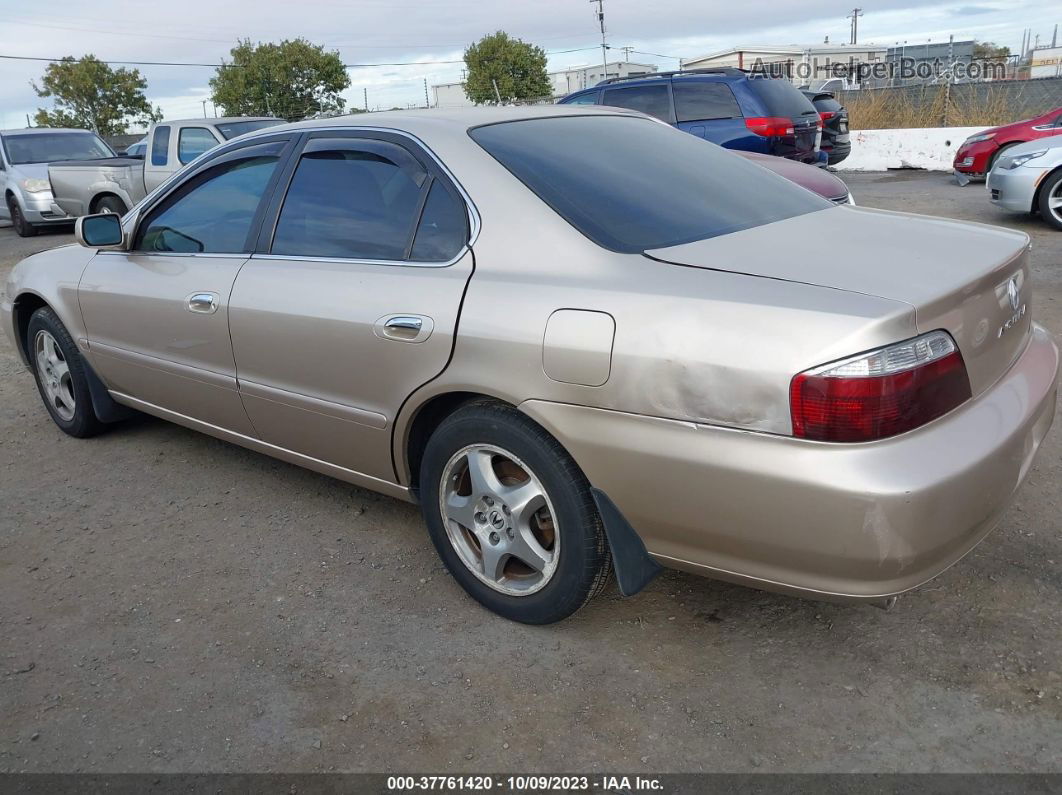 2002 Acura Tl   Gold vin: 19UUA566X2A004790