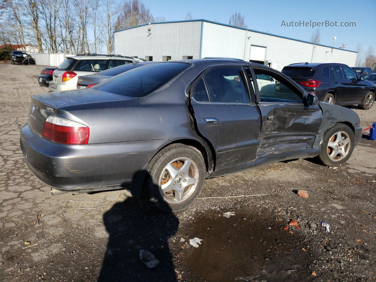 2002 Acura 3.2tl  Gray vin: 19UUA56702A022174