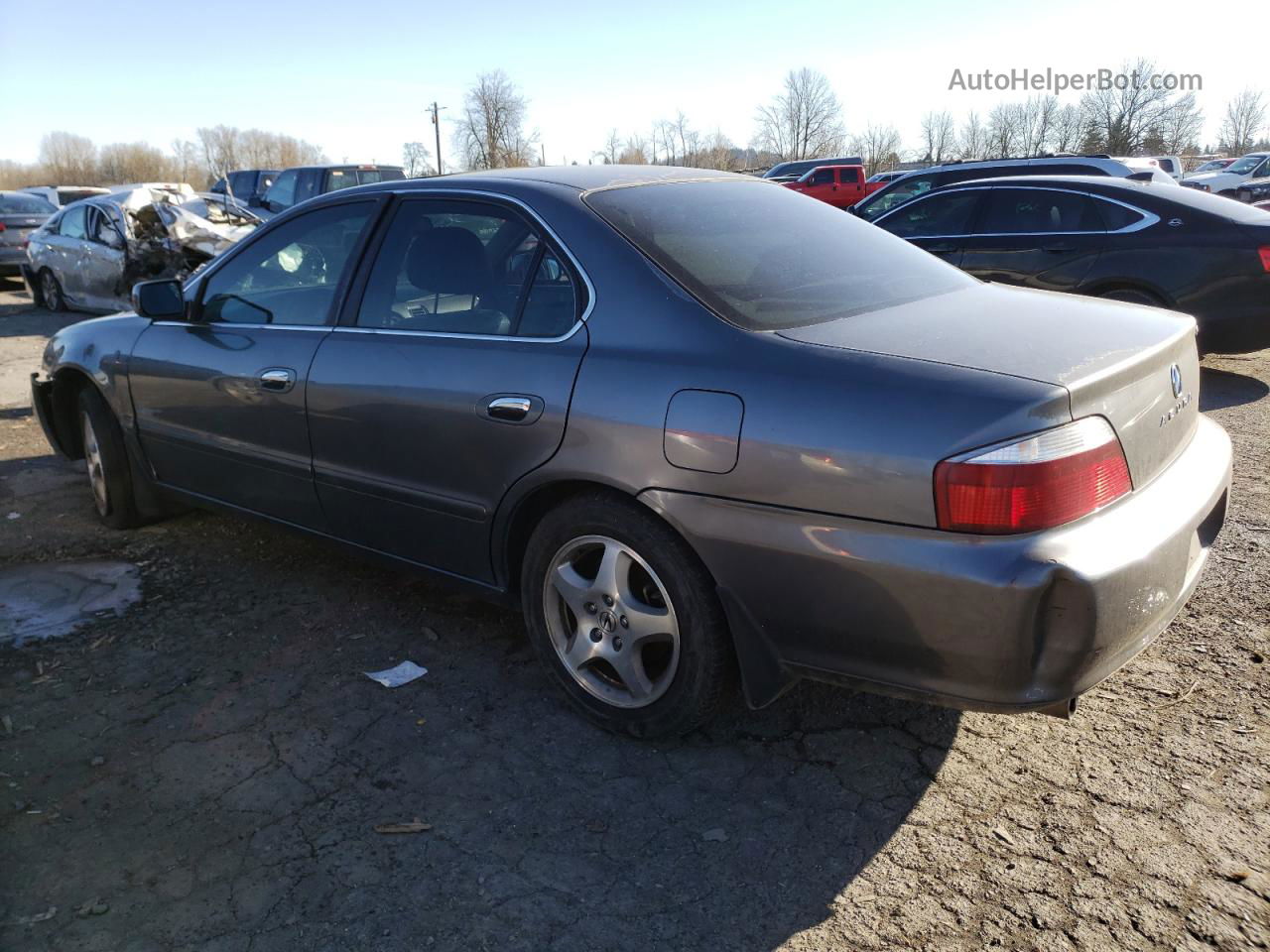 2002 Acura 3.2tl  Gray vin: 19UUA56702A022174